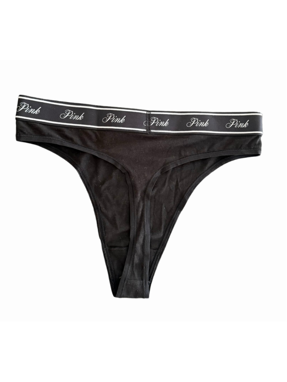 Victoria's Secret PINK Black Strappy Lounge Underwear NWT Size S